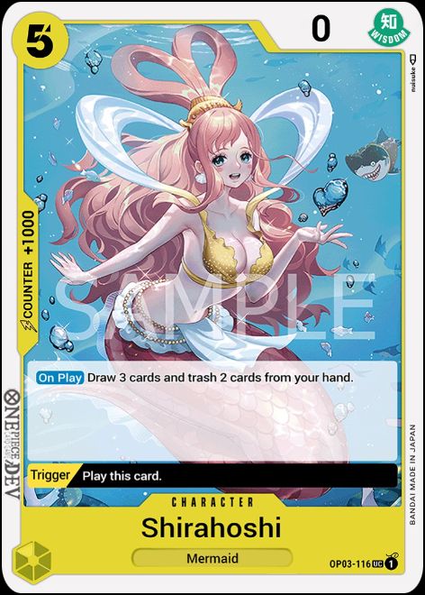 OP03-116 - Shirahoshi Uncommon