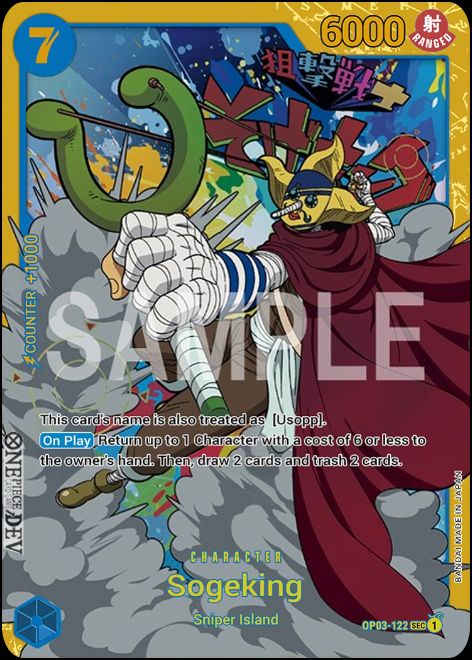 OP03-122 - Sogeking Secret Rare