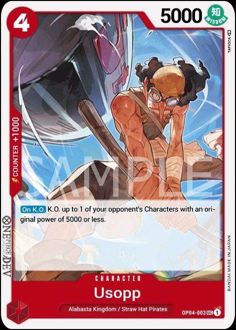 OP04-003 - Usopp Uncommon