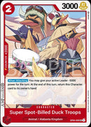 OP04-009 - Super Spot-Billed Duck Troops Uncommon