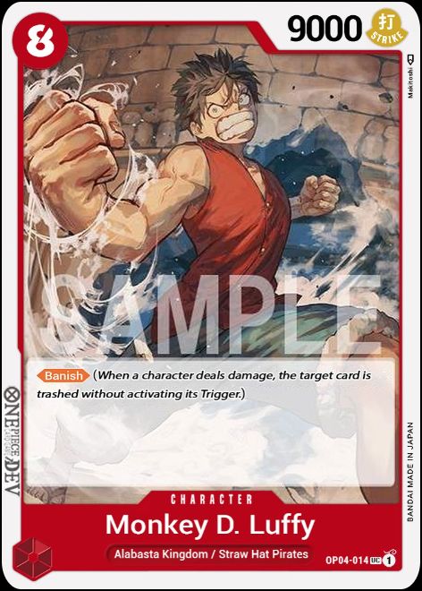 OP04-014 - Monkey.D.Luffy Uncommon