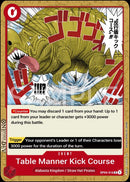 OP04-016 - Bad Manners Kick Course Rare