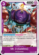 OP04-070 - Mr.3 (Galdino) Uncommon