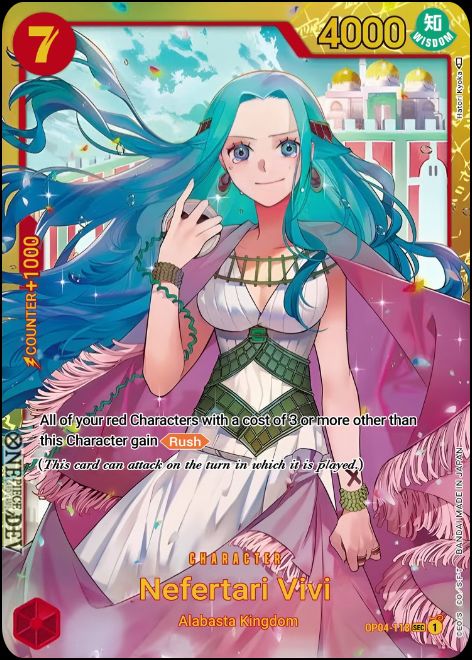 OP04-118 - Nefeltari Vivi Secret Rare