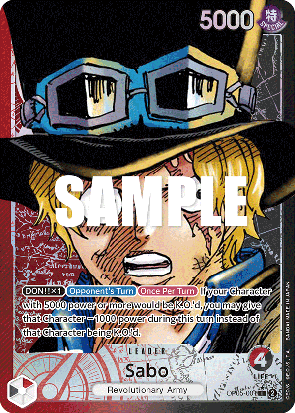 OP05-001A - Sabo Alternate Art