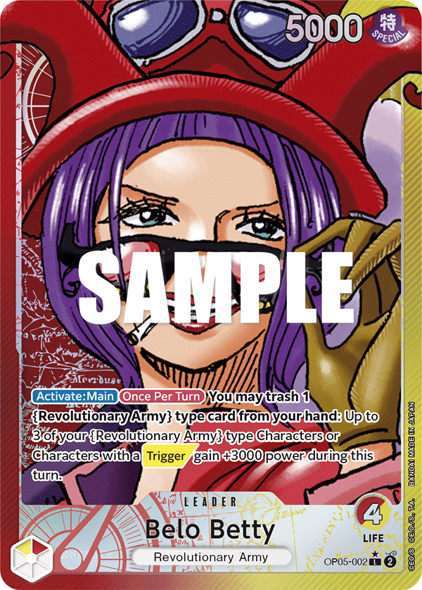 OP05-002A - Belo Betty Alternate Art