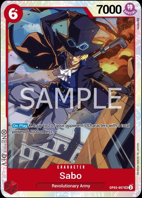 OP05-007 - Sabo Super Rare