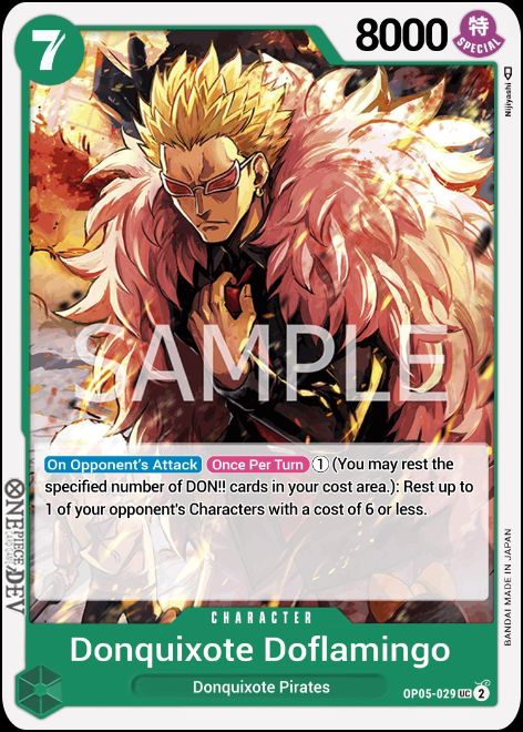 OP05-029 - Donquixote Doflamingo Uncommon