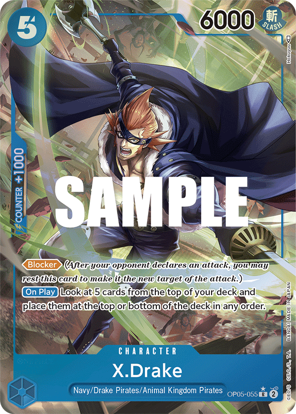 OP05-055A - X.Drake Alternate Art