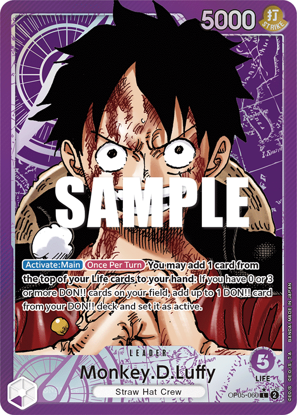 OP05-060A - Monkey.D.Luffy Alternate Art