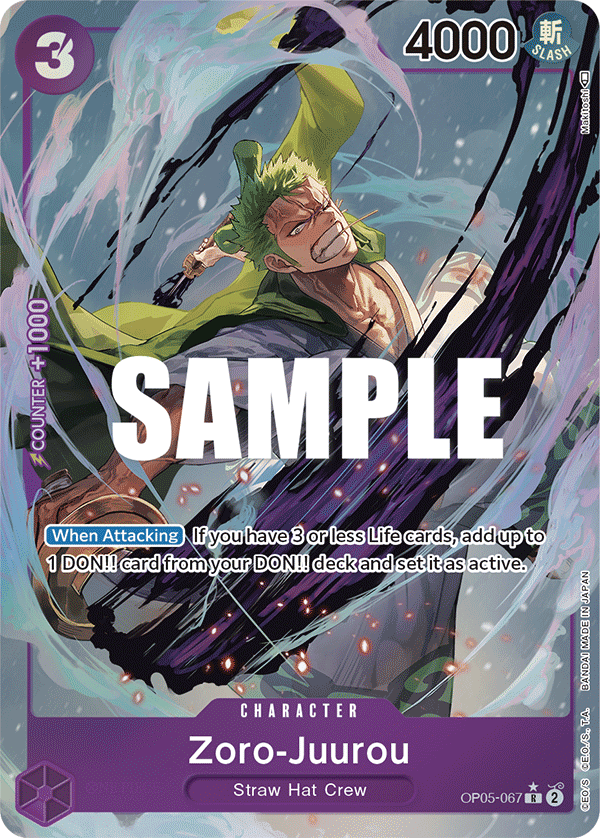 OP05-067A - Zoro-Juurou Alternate Art