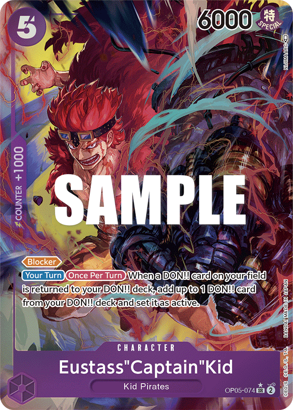 OP05-074A - Eustass"Captain"Kid Alternate Art