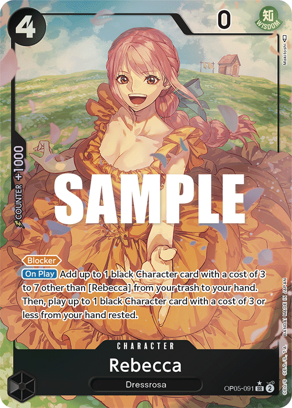 OP05-091A - Rebecca Alternate Art