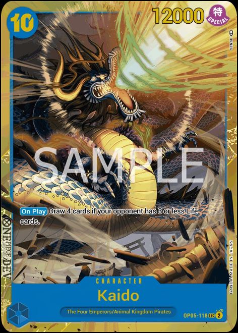 OP05-118 - Kaido Secret Rare