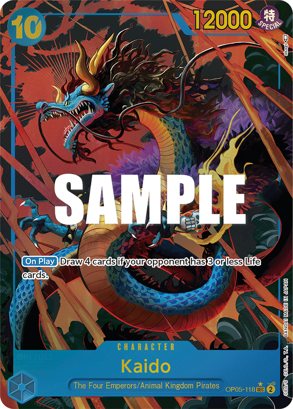 OP05-118A - Kaido Alternate Art