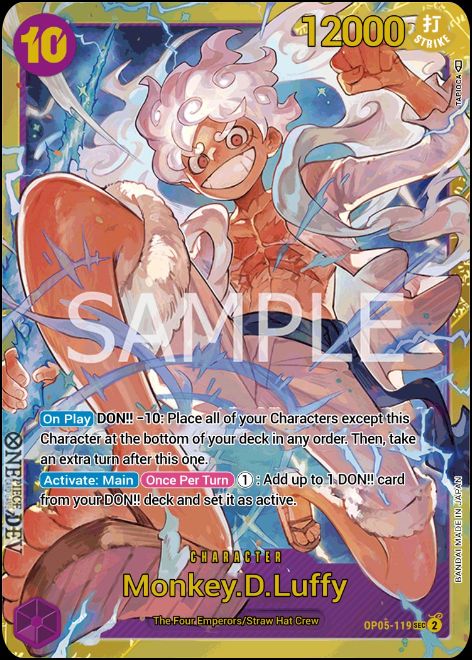 OP05-119 - Monkey.D.Luffy Secret Rare