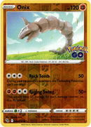 036/078 Onix Common Reverse Holo Pokemon GO