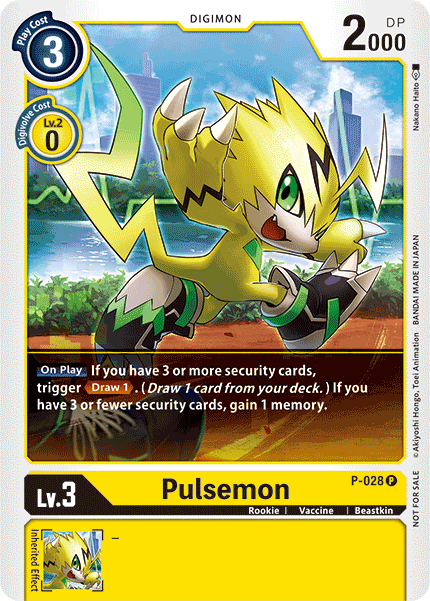 P-028 Pulsemon Promo RB01 Reprint