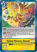 P-037 Yellow Memory Boost! Promo RB01 Reprint