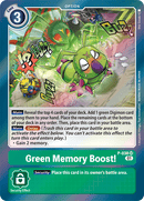 P-038 Green Memory Boost! Promo RB01 Reprint