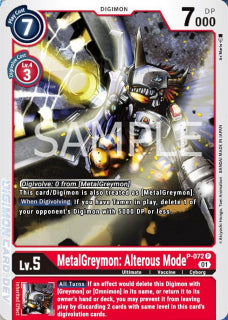 P-072 MetalGreymon: Alterous Mode Promo (Non-Foil)