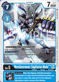 P-073 WereGarurumon Sagittarius Mode Promo (Non-Foil)