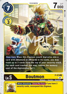 P-074 Boutmon Promo (Non-Foil)