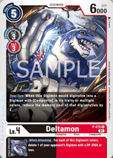 P-076 Deltamon Promo (Non-Foil)