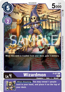 P-077 Wizardmon Promo (Foil)