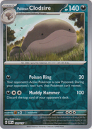 128/197 Paldean Clodsire Uncommon Reverse Holo Obsidian Flames