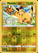 049/195 Pikachu Common Reverse Holo Silver Tempest
