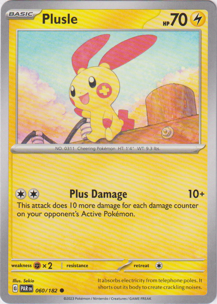 060/182 Plusle Common Paradox Rift