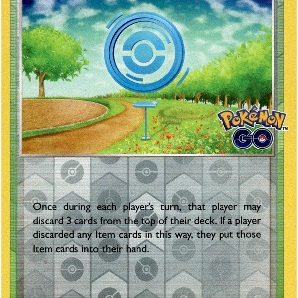 pokestop pokemon card 068/078 PokeStop Uncommon Reverse Holo Pokemon GO