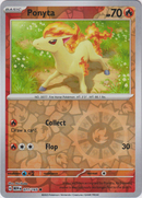 077/165 Ponyta Common Reverse Holo Scarlet & Violet 151