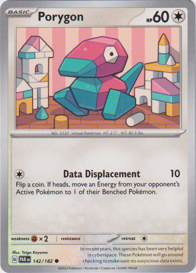 142/182 Porygon Common Paradox Rift