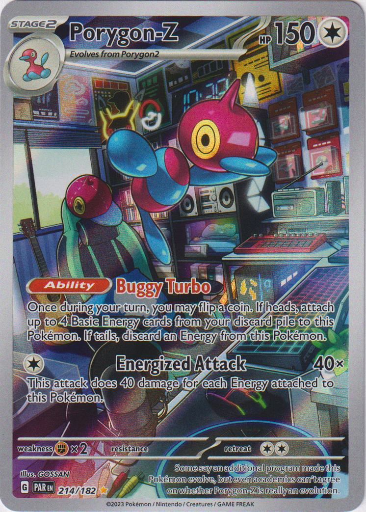 214/182 Porygon-Z Illustration Rare Paradox Rift