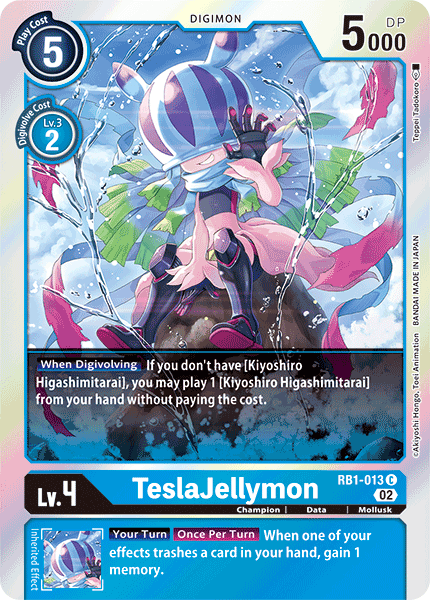 RB1-013 TeslaJellymon Common