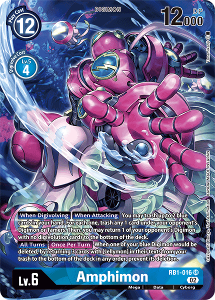 RB1-016 Amphimon Alternate Art