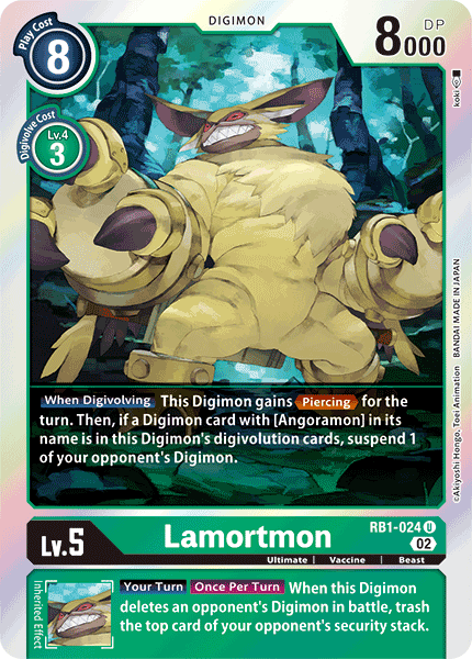 RB1-024 Lamortmon Uncommon