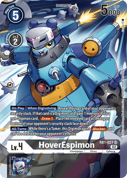 RB1-027 HoverEspimon Alternate Art