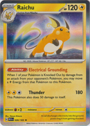 026/165 Raichu Holo Rare Scarlet & Violet 151