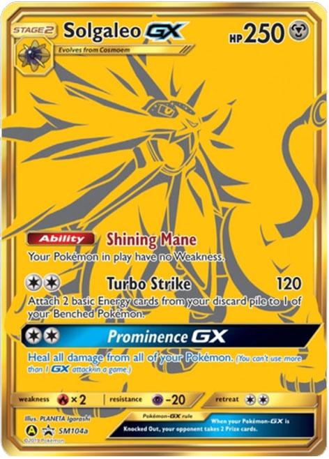 SM104a Solgaleo GX - Promo