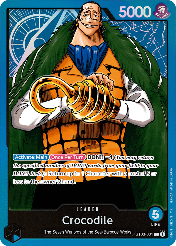 ST03-001 Crocodile Leader (Revision Pack)