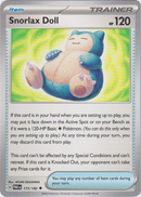 175/182 Snorlax Doll Uncommon Paradox Rift