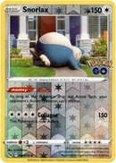 055/078 Snorlax Rare Reverse Holo Pokemon GO