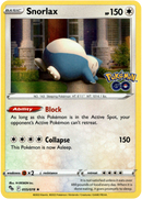 055/078 Snorlax Holo Rare Pokemon GO