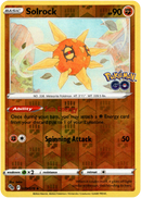 039/078 Solrock Uncommon Reverse Holo Pokemon GO
