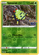 006/078 Spinarak Common Reverse Holo Pokemon GO