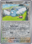 169/197 Swablu Common Reverse Holo Obsidian Flames