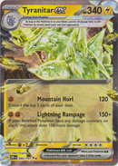 066/197 Tyranitar EX Double Rare Obsidian Flames